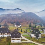 Barsana Monastery in Maramures, Romania.