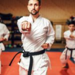 Martial arts fighters hone their skills