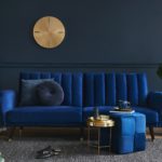Stylish modern living room interior design