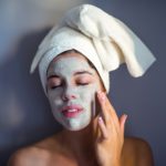 Trying new skin masks